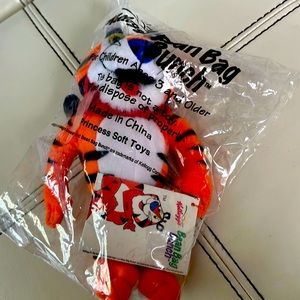 Tony the Tiger Kelloggs Bean Bag Bunch (New in Plastic)